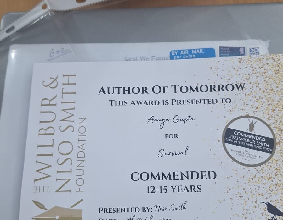 Survival- Wilbur Smith Commendation